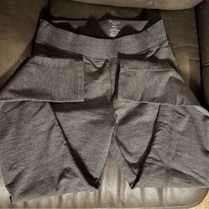 Woolx Women's Charcoal Gray Performance Leggings